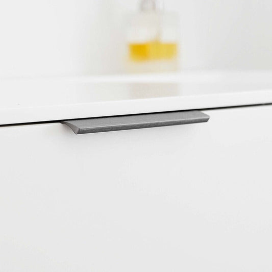 Furnipart Edge Straight Brushed Anthracite Profile Trim Handle 40mm 100mm 200mm 350mm