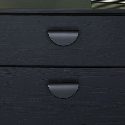 Furnipart Horizon Black Moon Semicircle Handle Small & Large