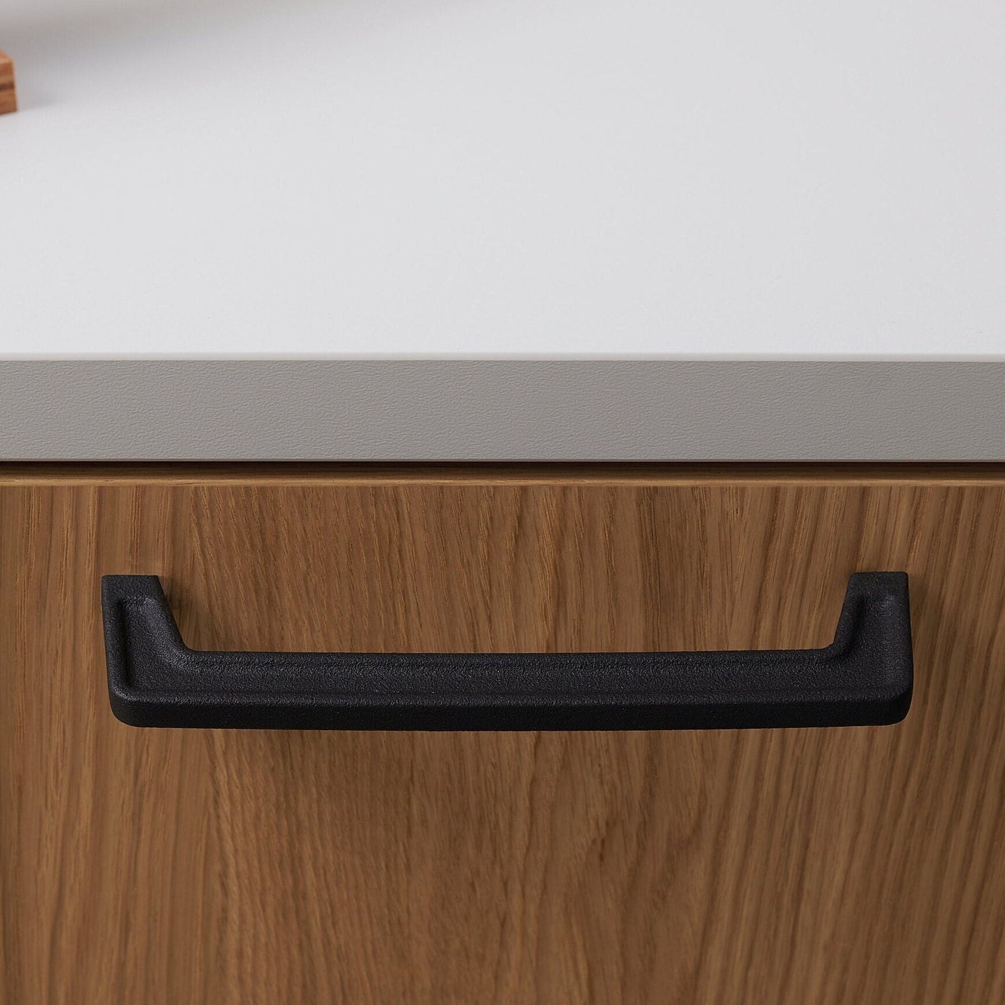 Furnipart Pagoda Cast Iron Handle Matt Black