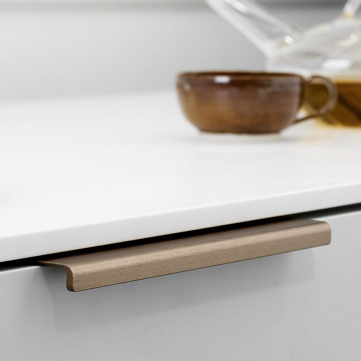 Furnipart Artisan Trim Handle Brushed Brass 40mm & 200mm
