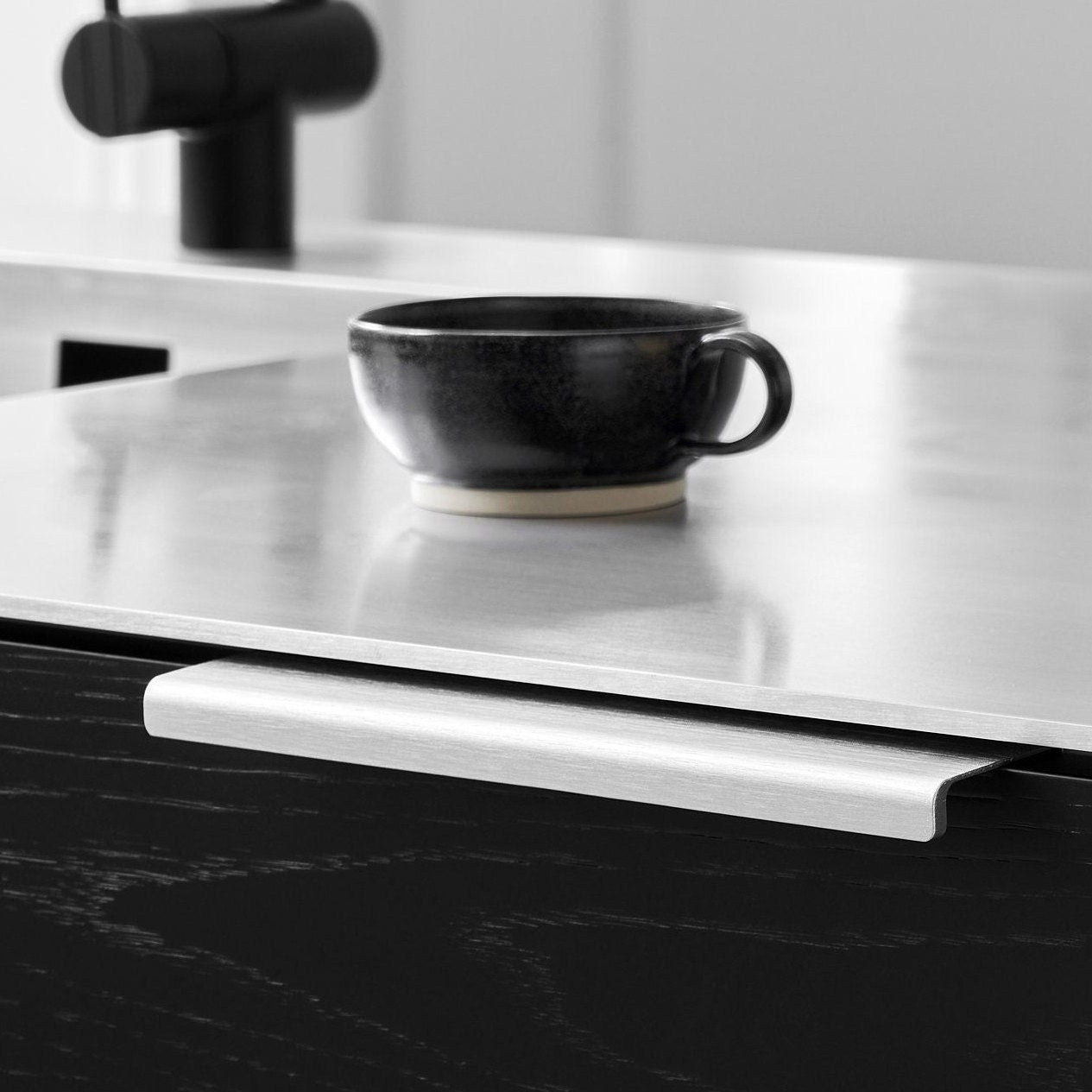 Furnipart Artisan Trim Handle Brushed Inox 40mm & 200mm