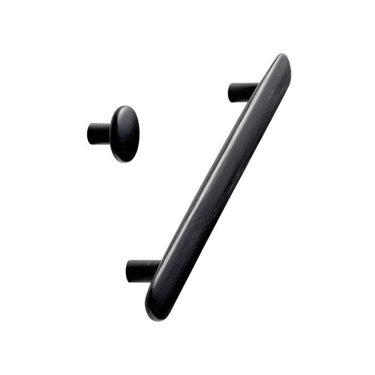 Vonsild Brutus Ash Stained Black Wooden Handle 160mm & Knob