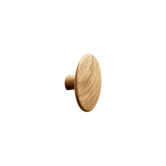 Vonsild Cloud Oak Clear Lacquered Wooden Knob 48mm & 64mm