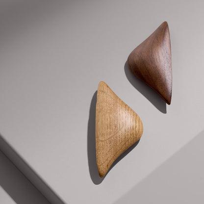 Vonsild Manta Oak Clear Lacquered Wooden Handle 32mm 160mm 224mm & 320mm