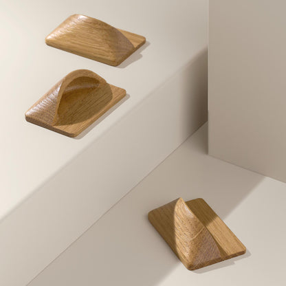 Vonsild Taurus Ash Stained Black Wooden Handle & Knob 32mm 128mm