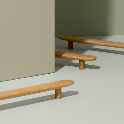 Vonsild Brutus Ash Stained Black Wooden Handle 160mm & Knob