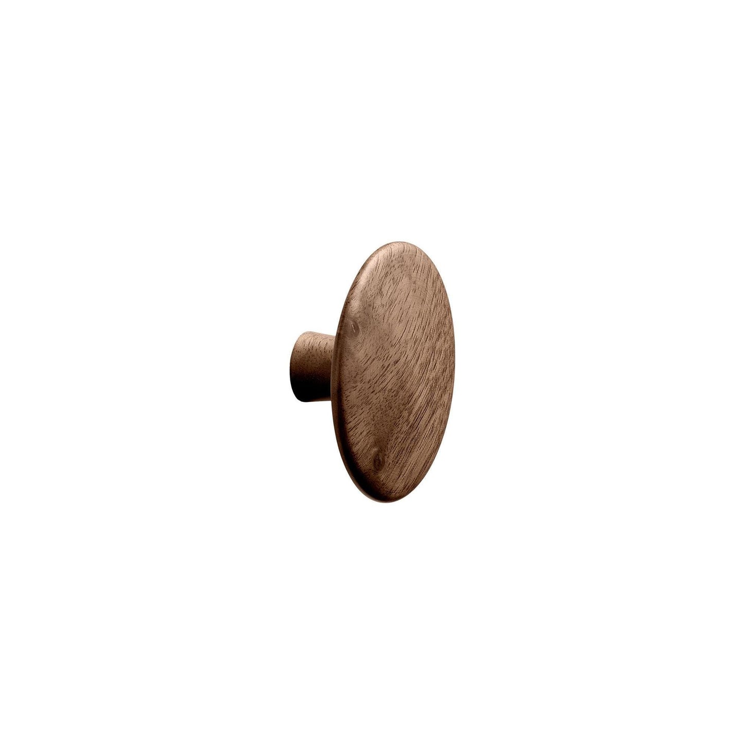 Vonsild Cloud Walnut Clear Lacquered Wooden Knob 48mm & 64mm