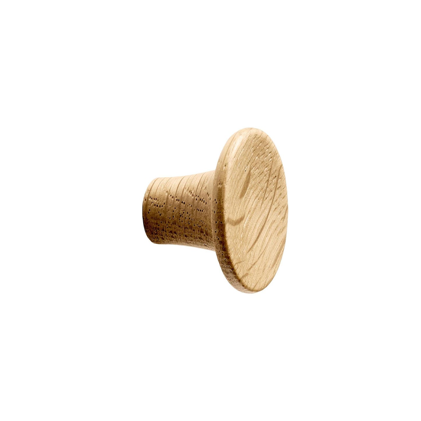 Vonsild Tuba Oak Clear Lacquered Wooden Handle & Knob 128mm 256mm