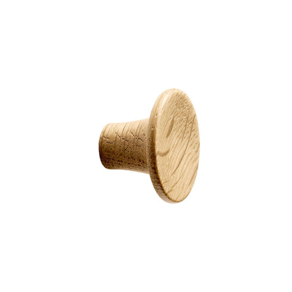 Vonsild Tuba Oak Clear Lacquered Wooden Handle & Knob 128mm 256mm
