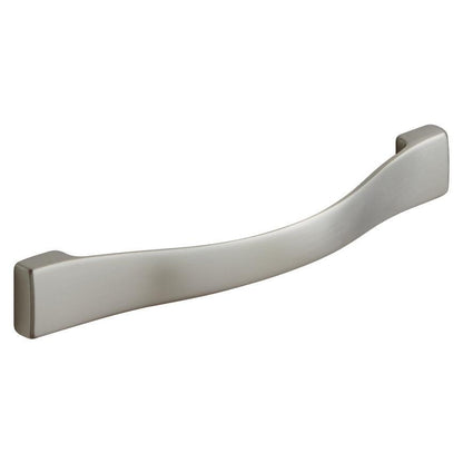 Howdens Brushed Stainless Steel Effect Curved D Cupboard Handle 175mm
