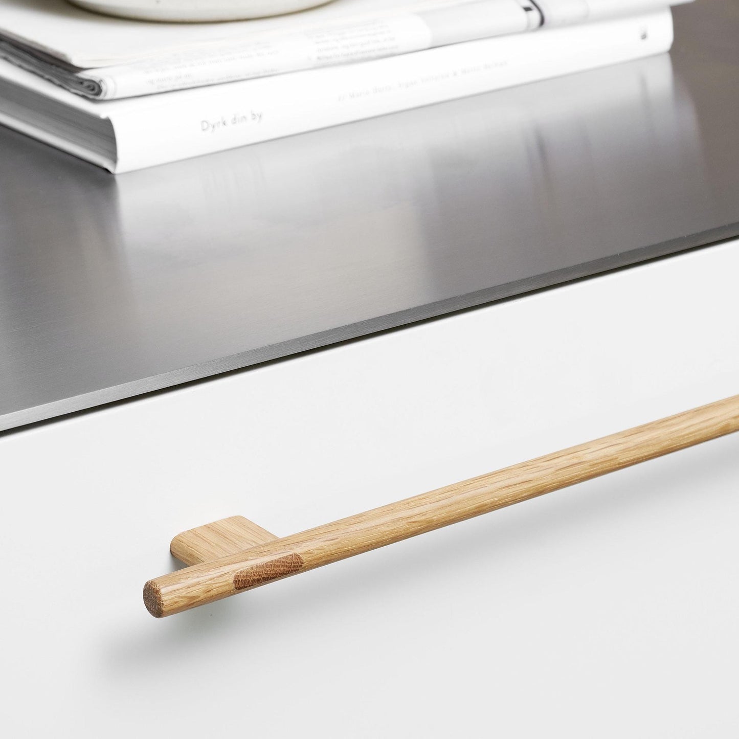 Furnipart Join Wooden Handle & Knob Oak Lacquered 160mm 320mm Knob