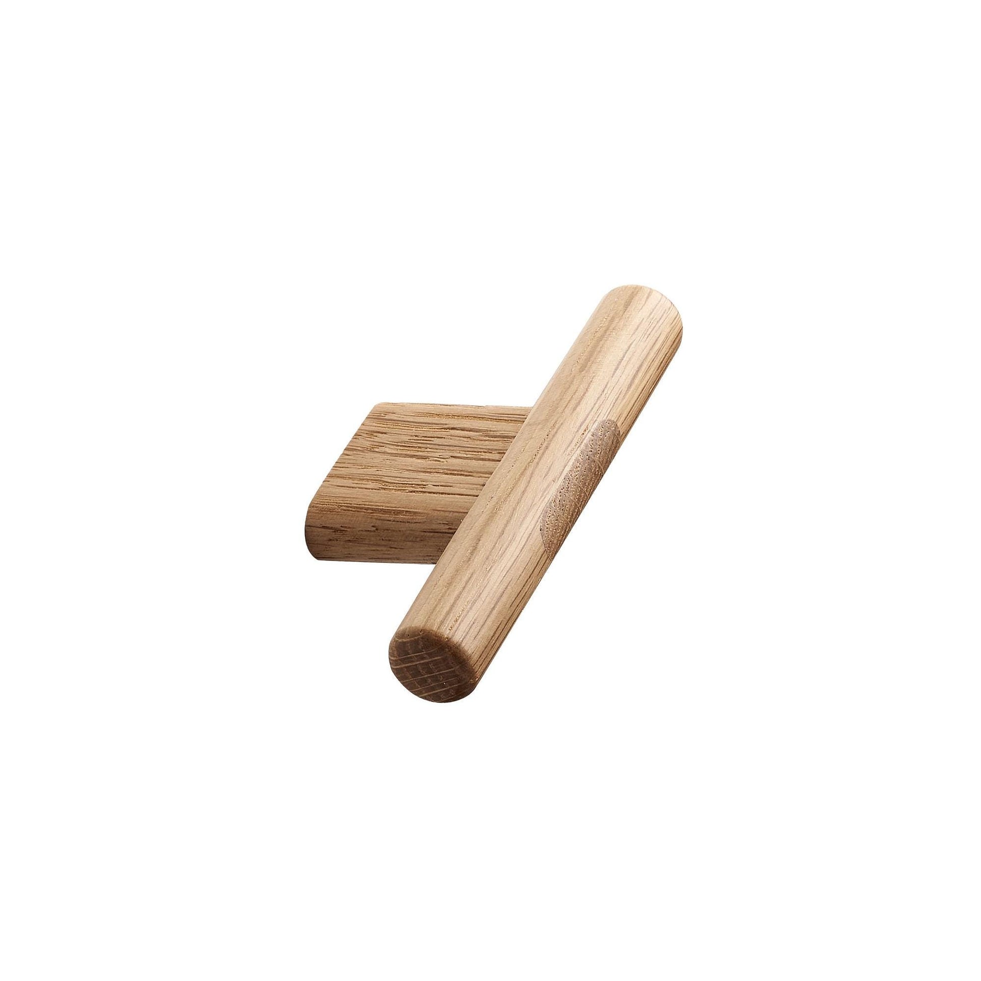 Furnipart Join Wooden Handle & Knob Oak Lacquered 160mm 320mm Knob