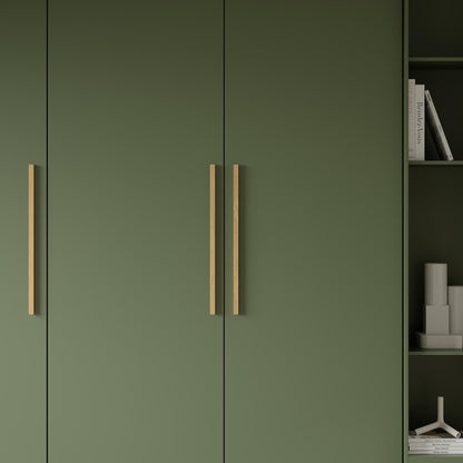 Furnipart Elan Oak Lacquered Real Wooden Handle & Knob 50mm 200mm 600mm 1200mm