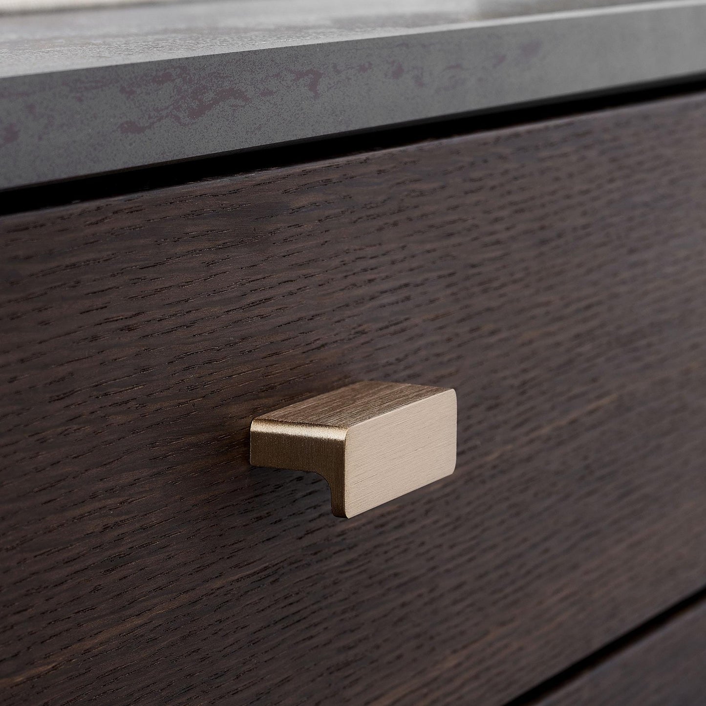 Furnipart Elan Brushed Brass Slim Profile Handle 50mm 200mm 600mm 1200mm