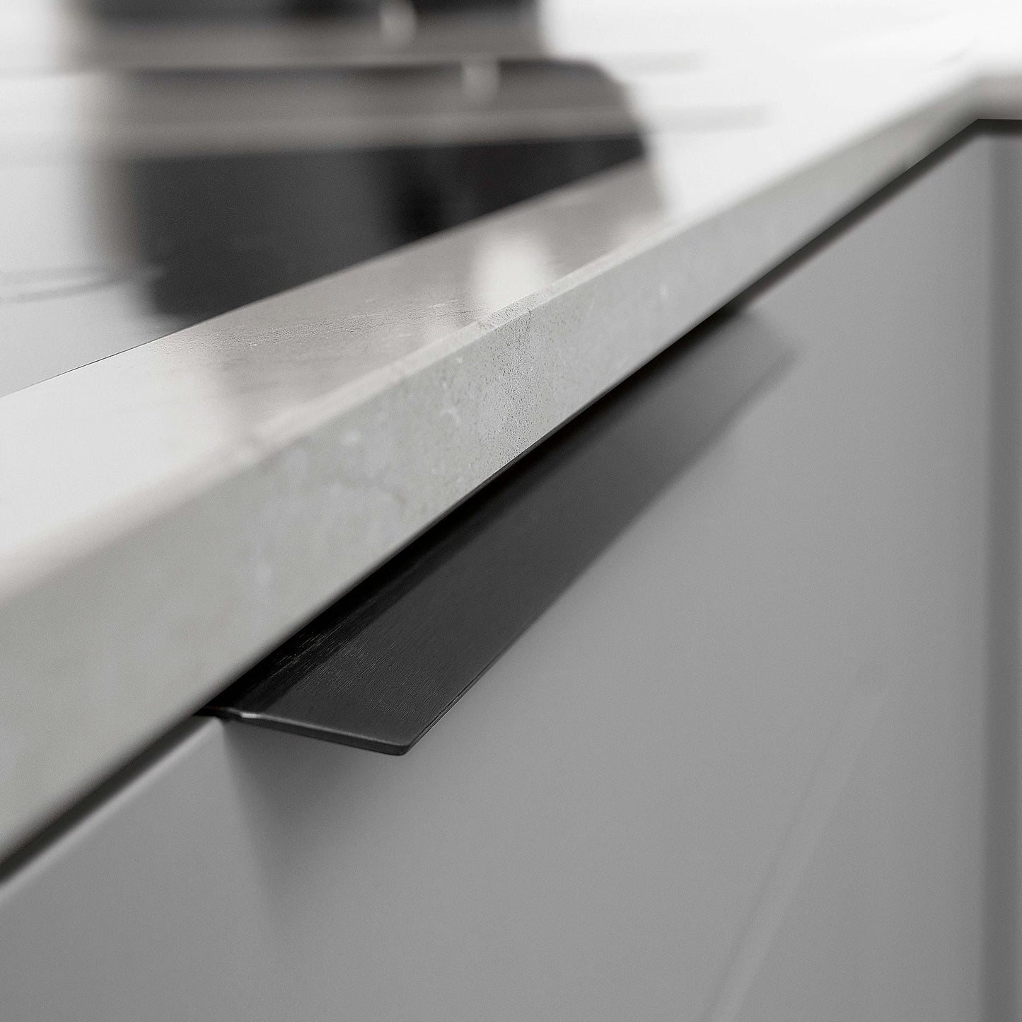 Furnipart Blaze 2 Handle Brushed Matt Black 60mm, 200mm & 350mm