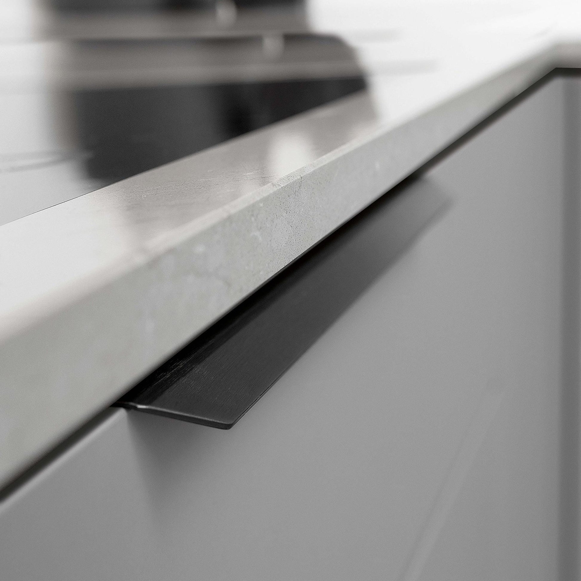 Furnipart Blaze 2 Handle Brushed Matt Black 60mm, 200mm & 350mm
