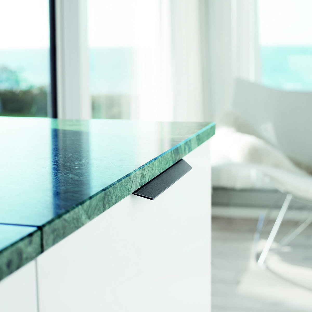 Furnipart Blaze 2 Handle Brushed Matt Black 60mm, 200mm & 350mm