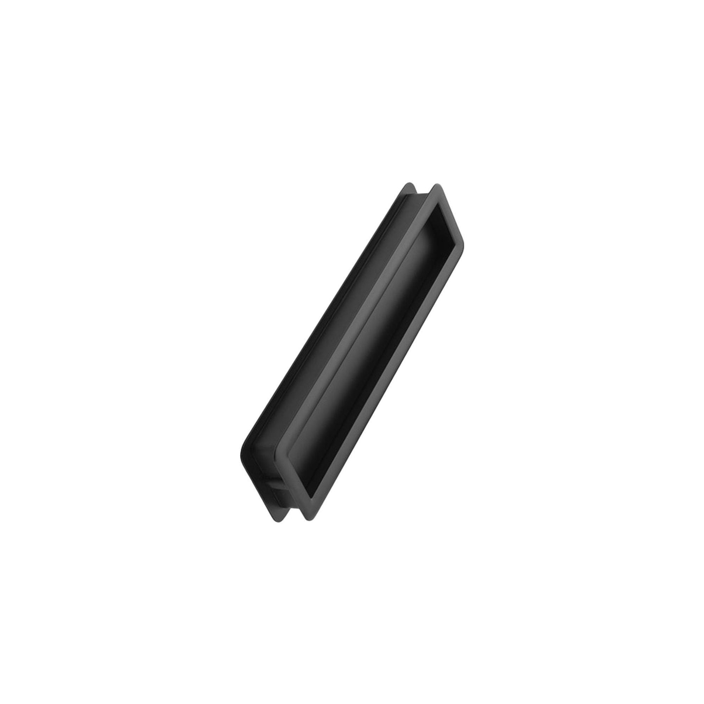 Furnipart Tub Straight Matt Black Recessed Inset Handle