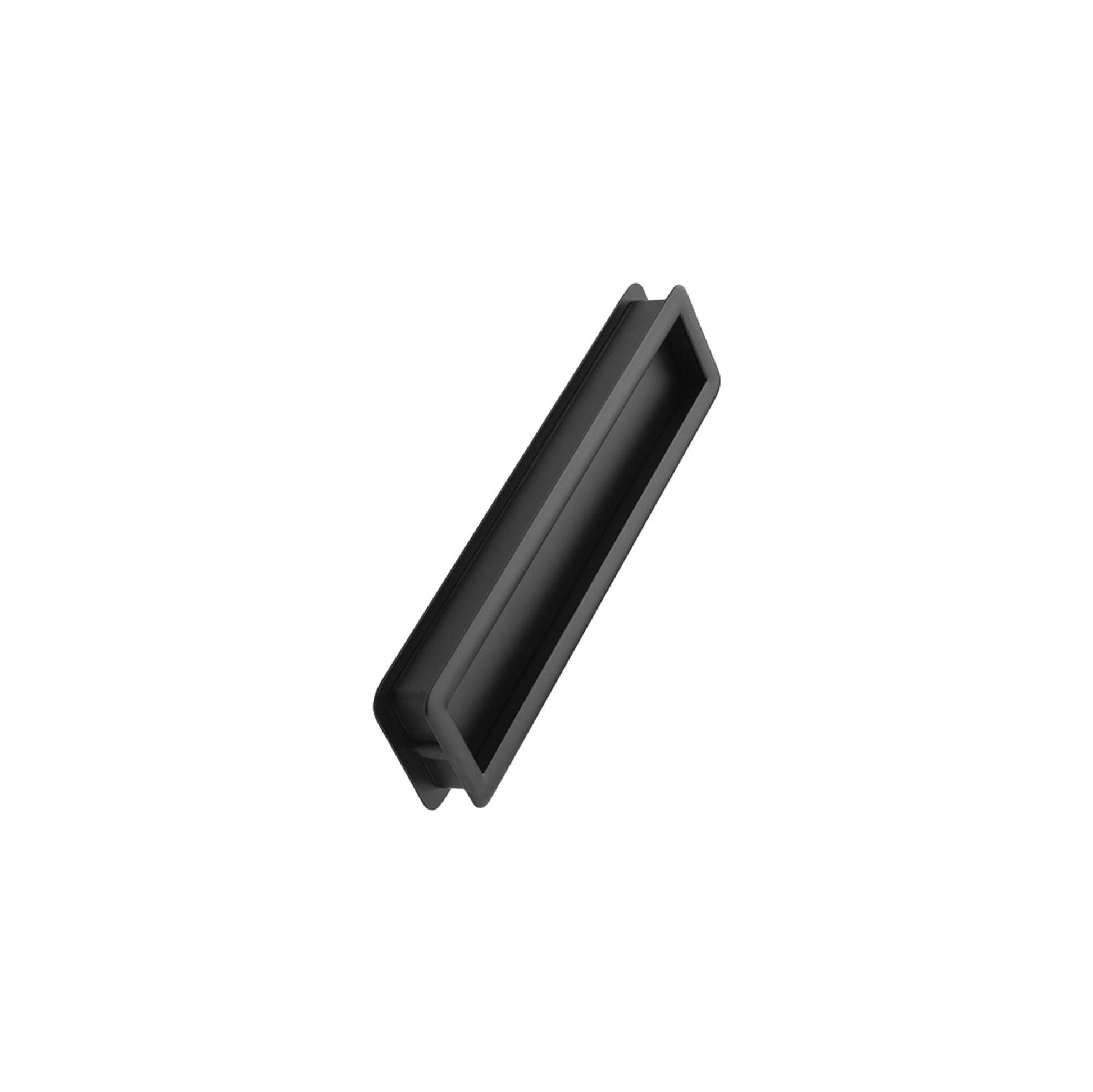 Furnipart Tub Straight Matt Black Recessed Inset Handle