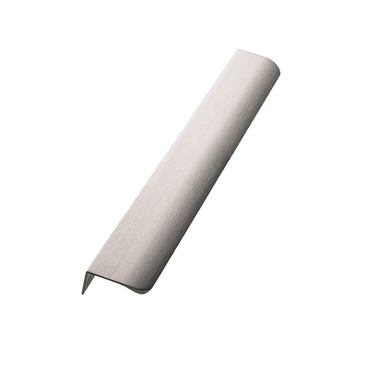 Furnipart Edge Round Trim Handle Inox Look 40mm 200mm 350mm