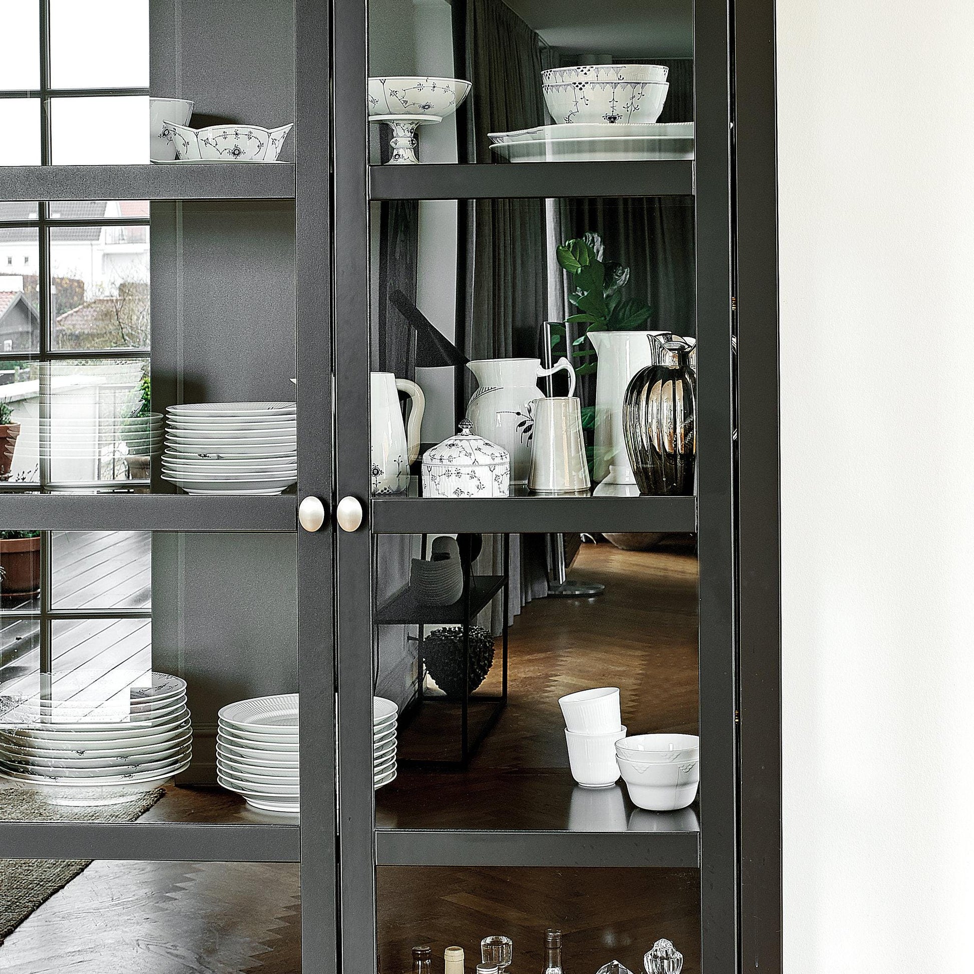 Furnipart Dome Oval Knob Inox Silver Modern