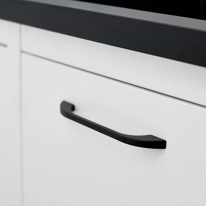 Furnipart Slim Handle Black Chrome Inox 160mm 320mm 448mm