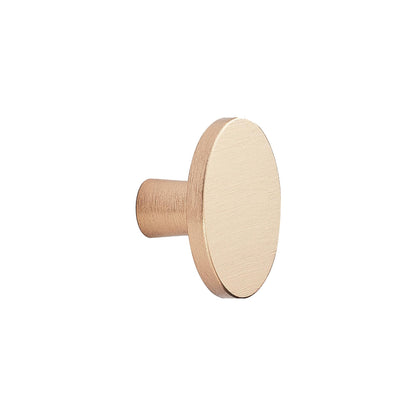 Furnipart Square 10 Handle & Knob Plato Brushed Brass Aluminium 128mm