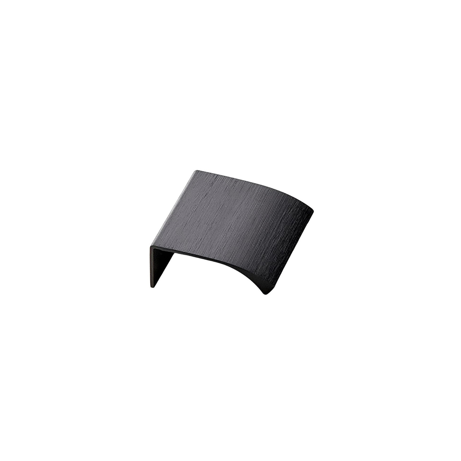 Furnipart Edge Straight Brushed Matt Black Profile Trim Handle 40mm 100mm 200mm 350mm 600mm 1200mm
