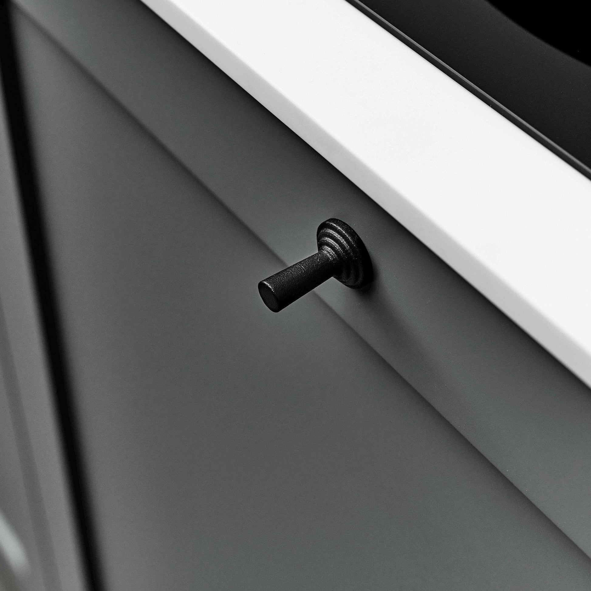 Furnipart Pen Cast Iron Handle Matt Black