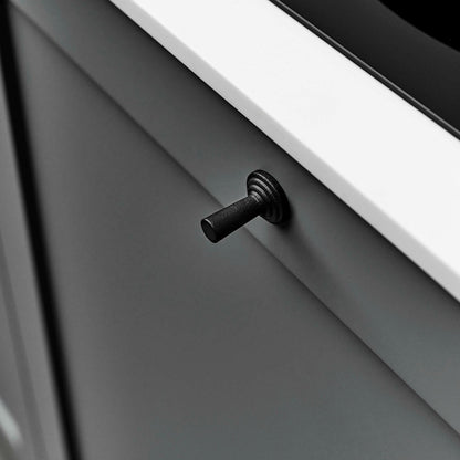 Furnipart Pen Cast Iron Handle Matt Black