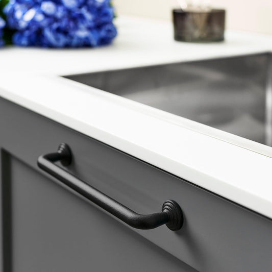 Furnipart Motion Cast Iron Knob Matt Black