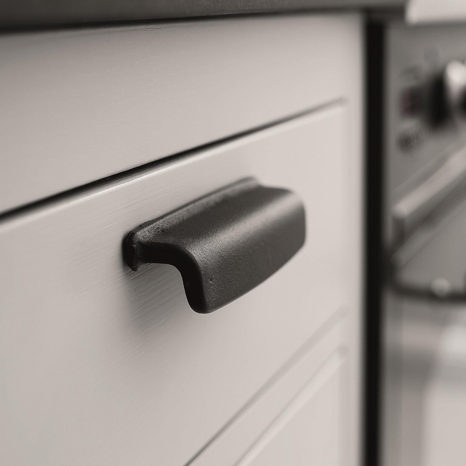 Furnipart Motion Cast Iron Knob Matt Black