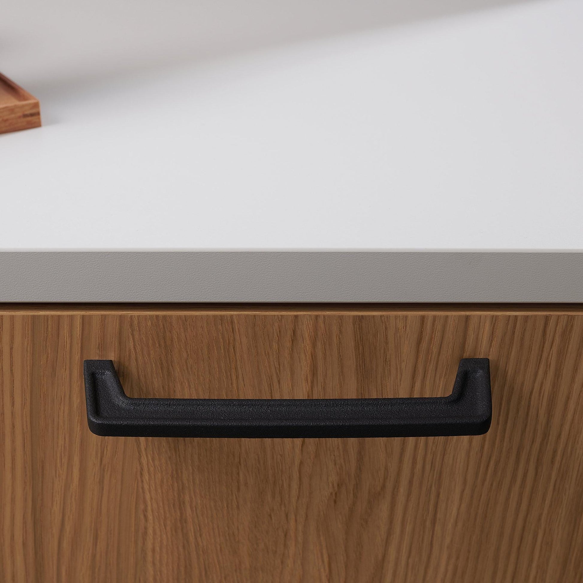 Furnipart Pagoda Cast Iron Knob Matt Black