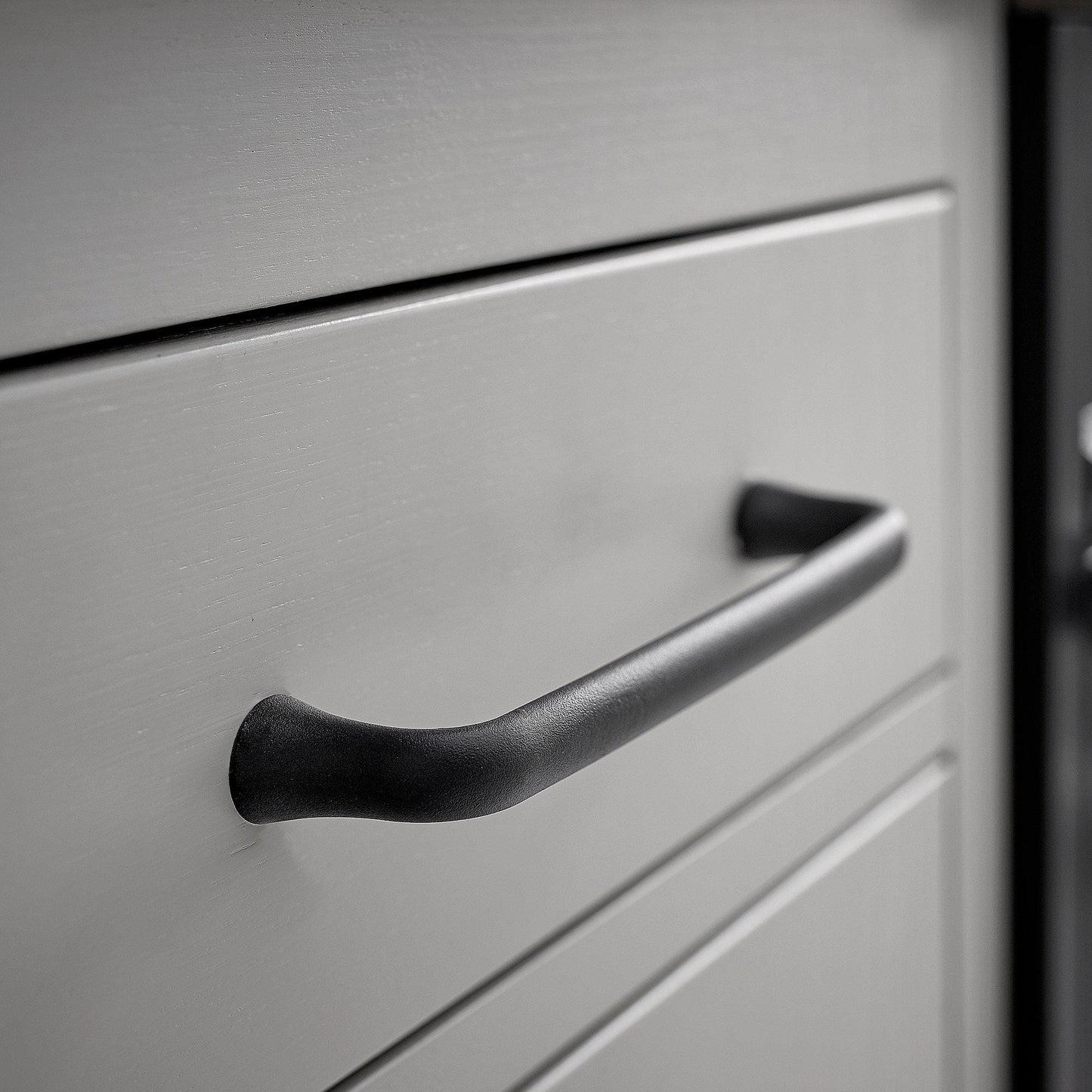 Furnipart Pagoda Cast Iron Knob Matt Black