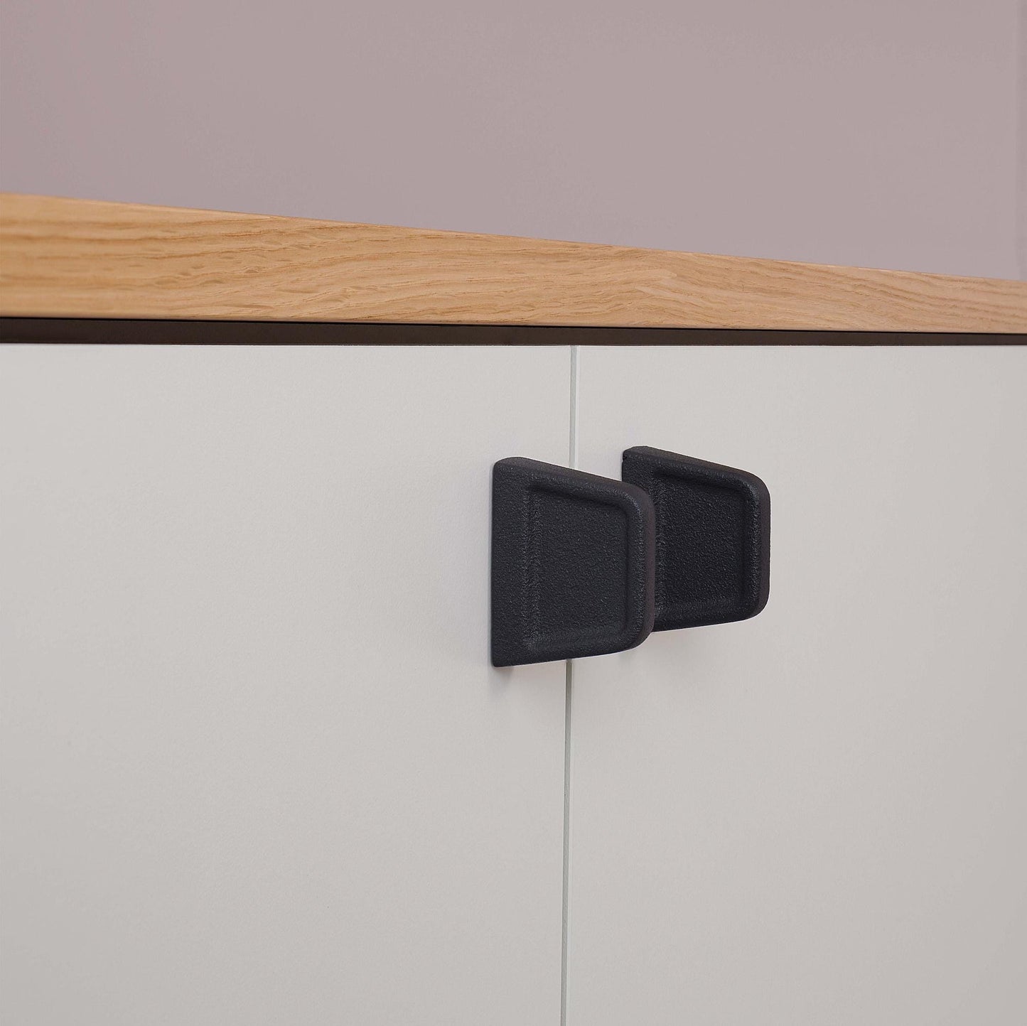 Furnipart Fleur Cast Iron Knob Matt Black