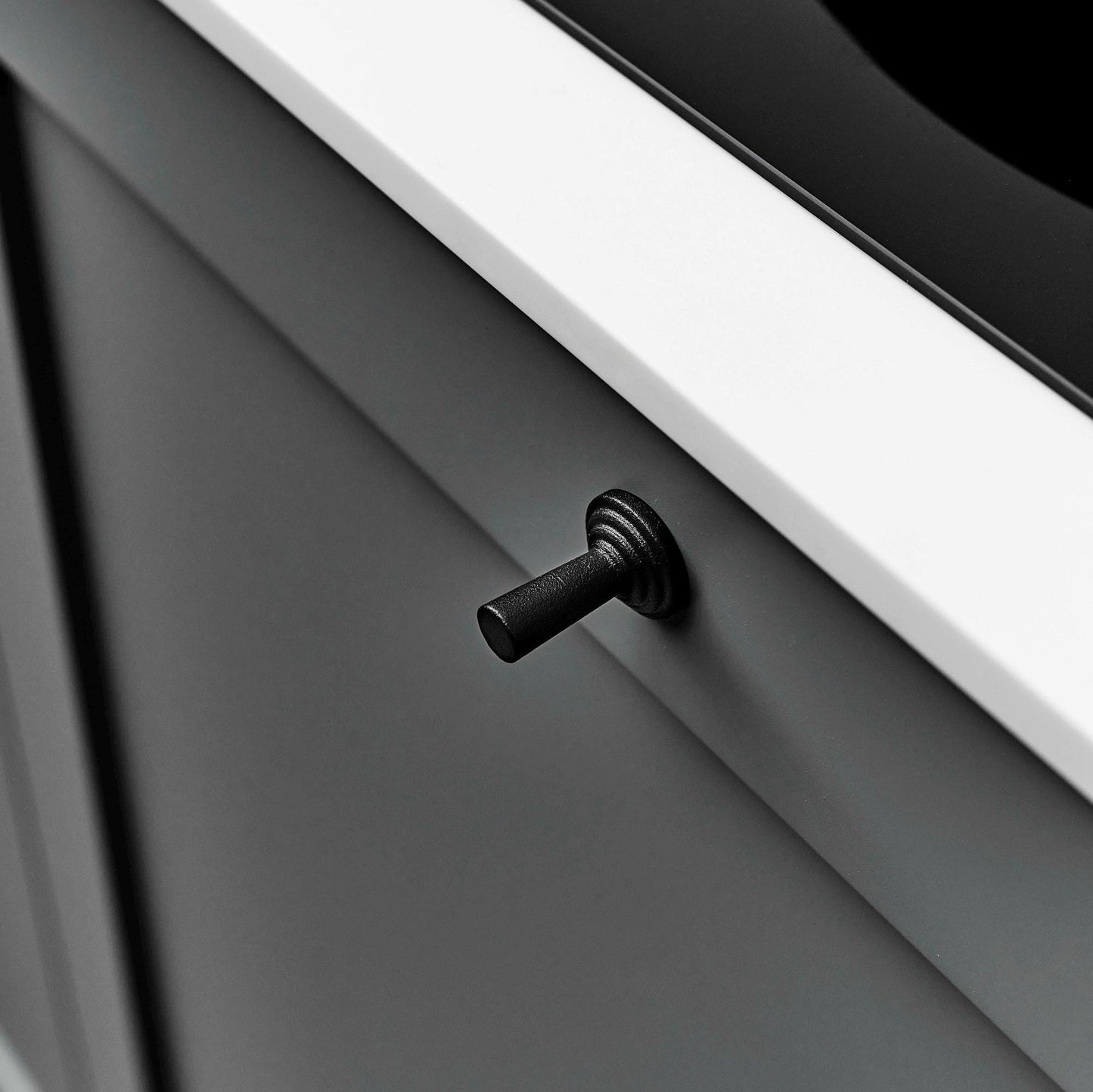 Furnipart Motion Cast Iron Handle Matt Black