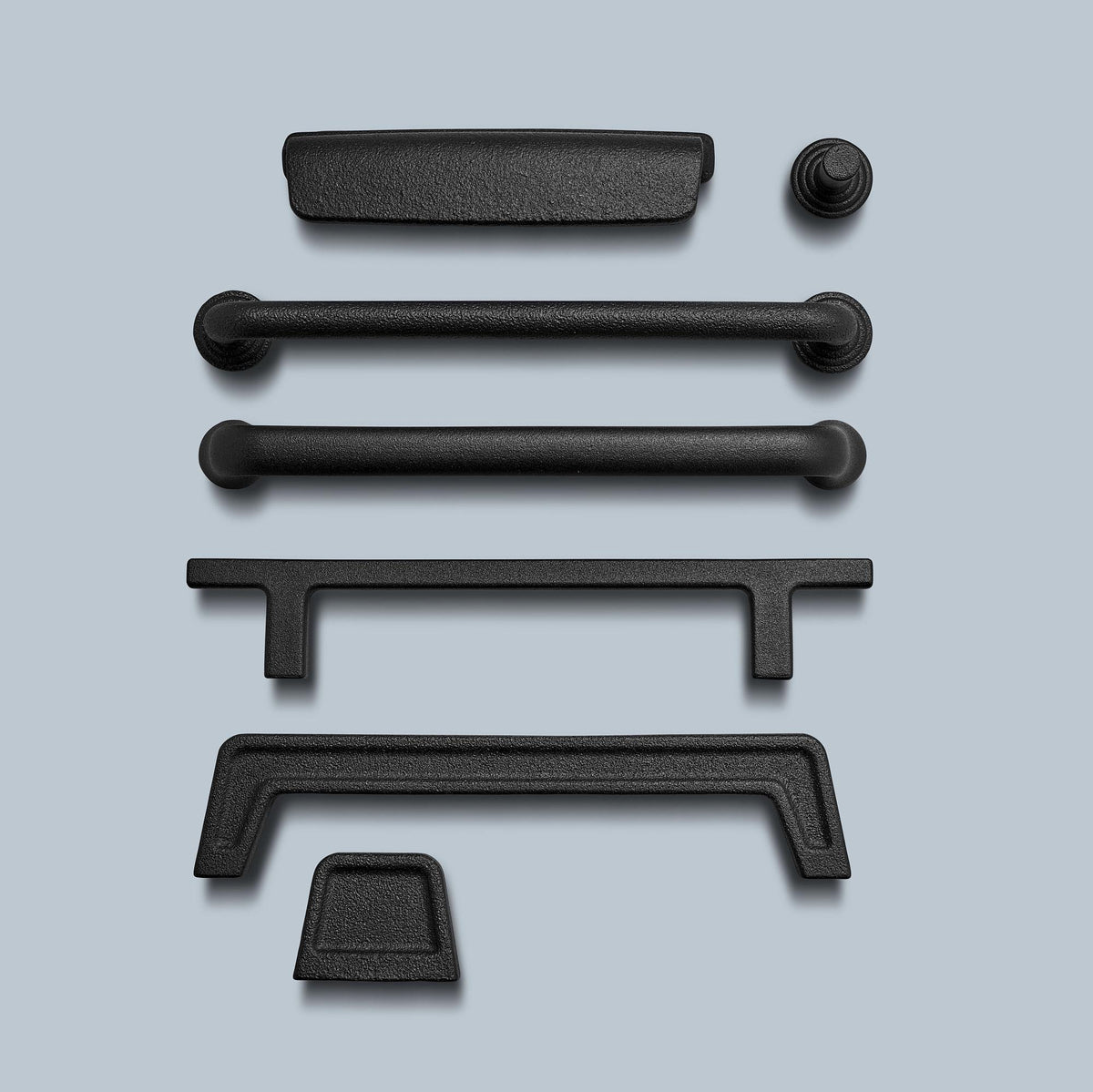 Furnipart Art Cast Iron Handle Matt Black