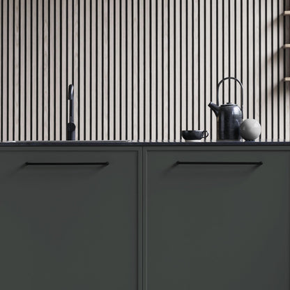 Furnipart Equester Handle & Cup Matt Black 160mm 320mm