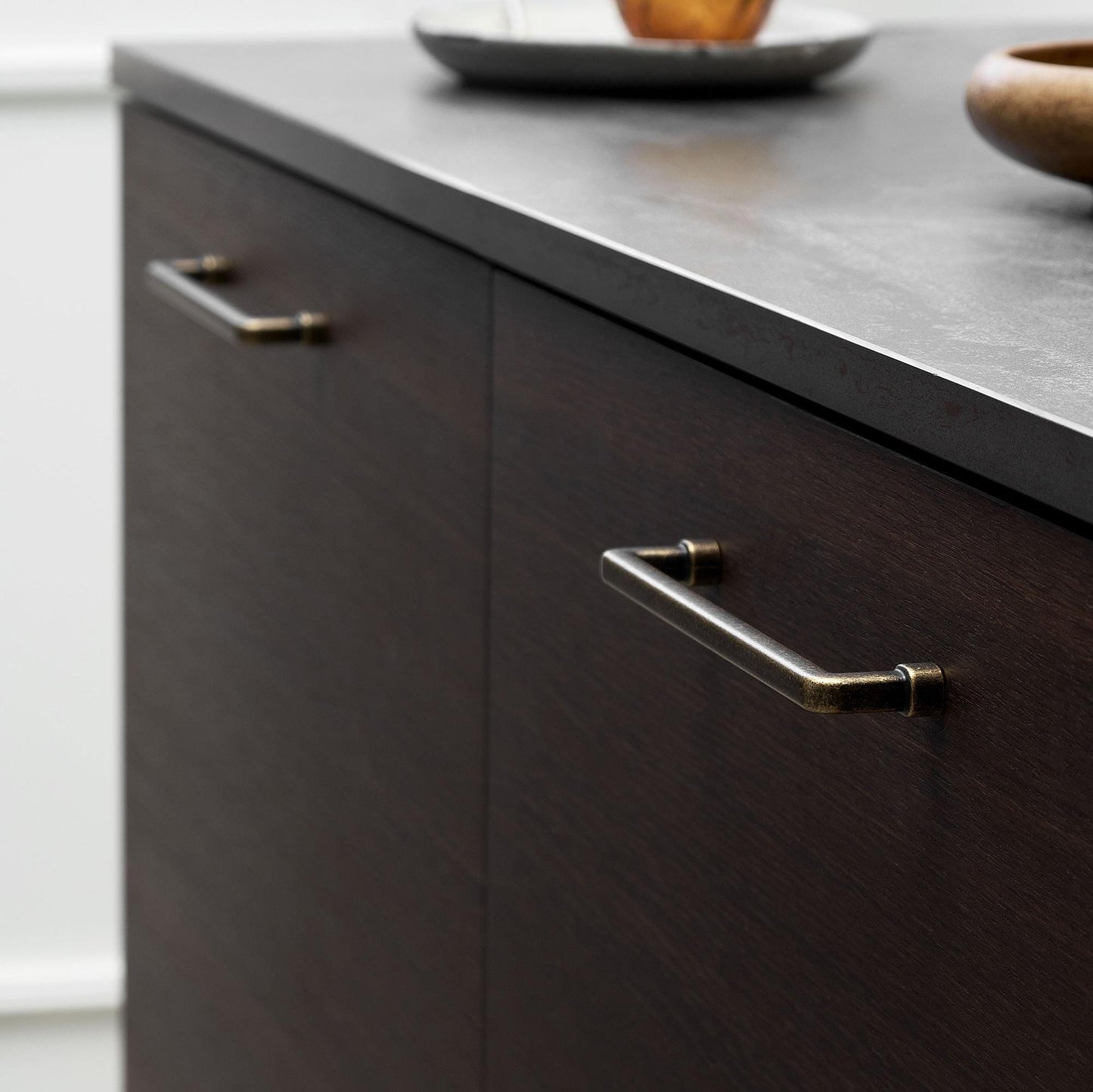 Furnipart Equester Handle & Cup Antique Brass 160mm 320mm