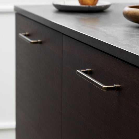 Furnipart Equester Handle & Cup Antique Brass 160mm 320mm