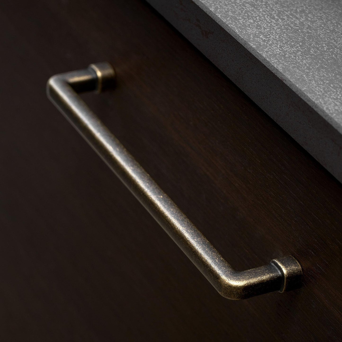 Furnipart Equester Handle & Cup Antique Brass 160mm 320mm