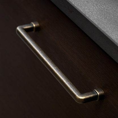 Furnipart Equester Handle & Cup Antique Brass 160mm 320mm