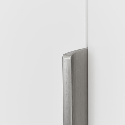 Furnipart Edge Straight Inox Profile Trim Handle 40mm 100mm 200mm 350mm 600mm 1200mm