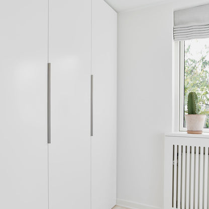 Furnipart Edge Straight Inox Profile Trim Handle 40mm 100mm 200mm 350mm 600mm 1200mm