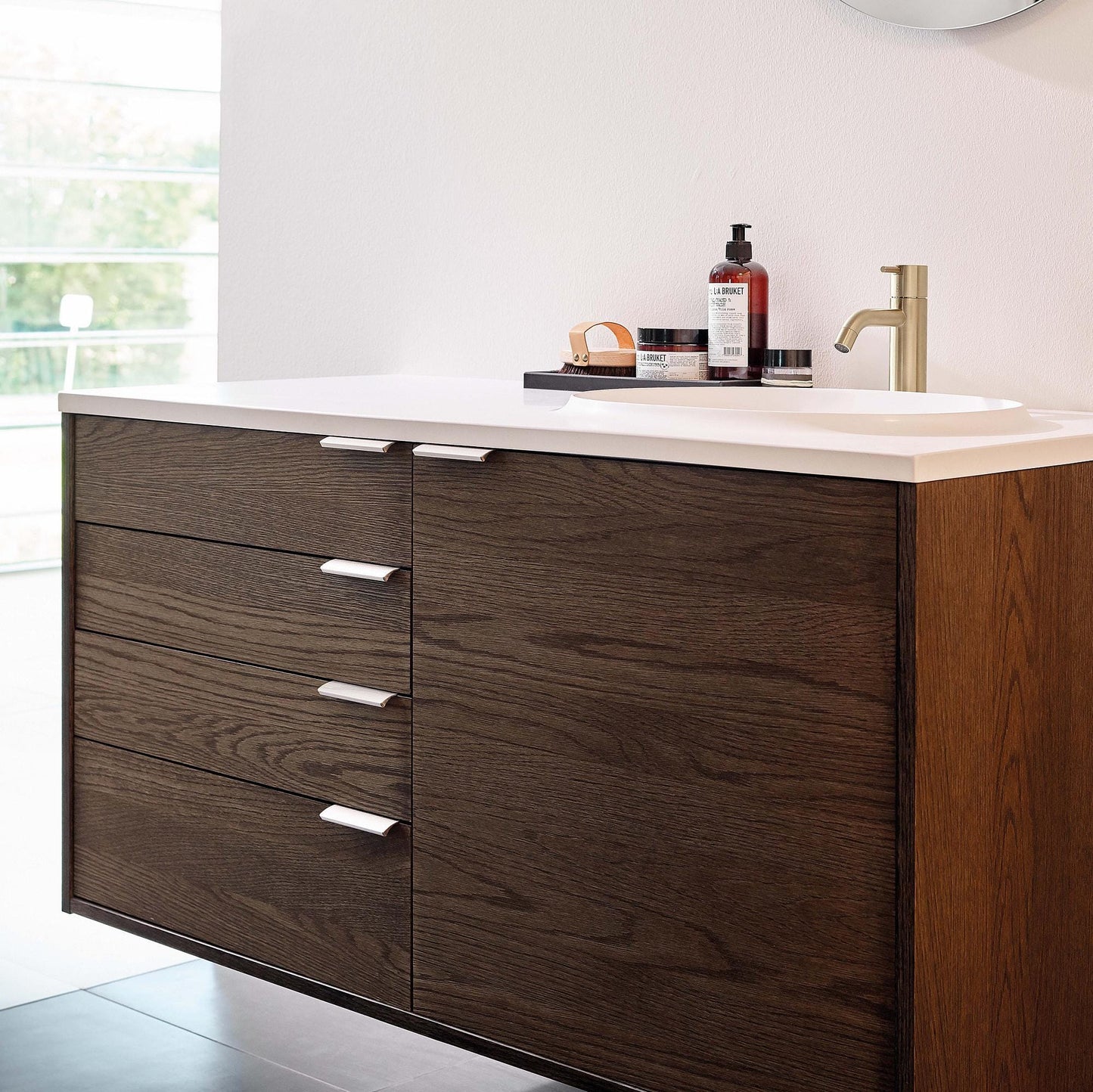 Furnipart Edge Straight Inox Profile Trim Handle 40mm 100mm 200mm 350mm 600mm 1200mm