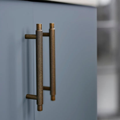 Furnipart Manor Knurled Handles & Knobs Antique Brass