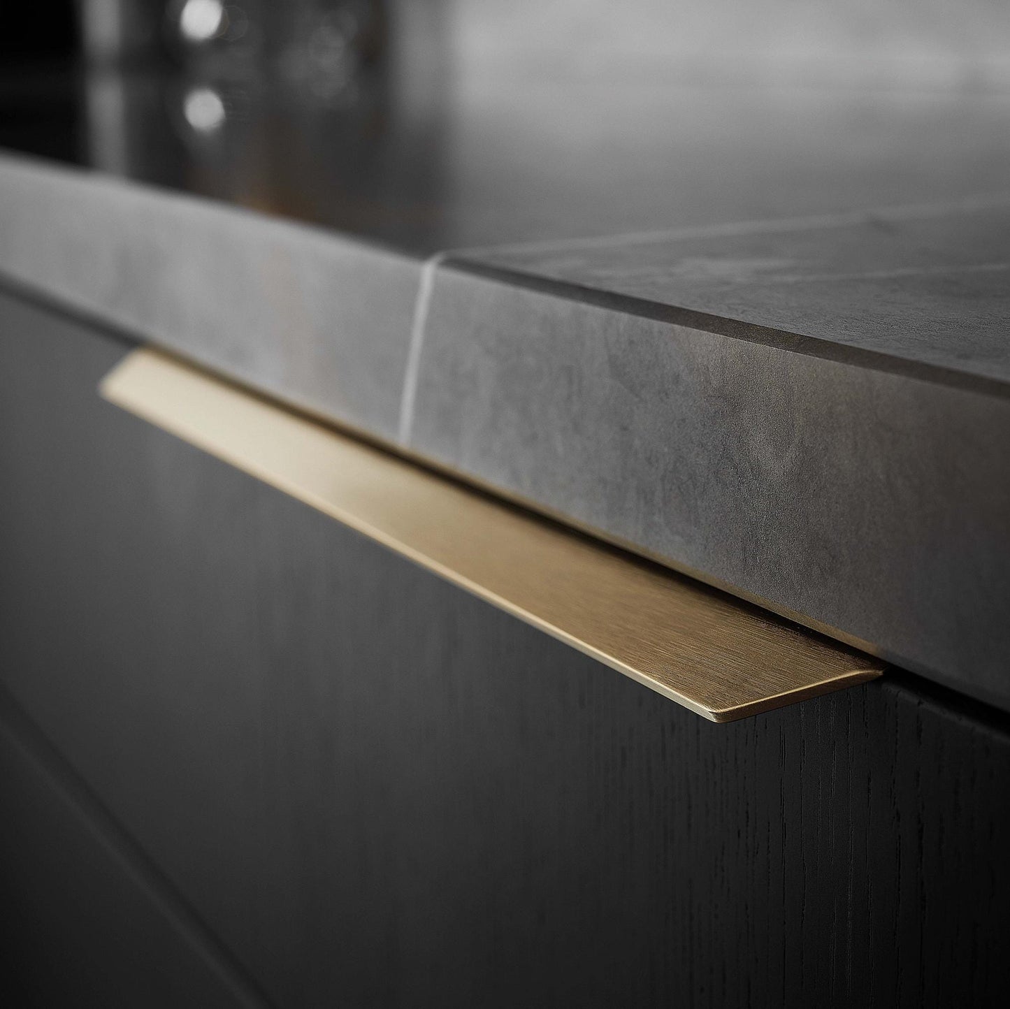 Furnipart Blaze 2 Handle Brushed Brass 60mm, 200mm & 350mm
