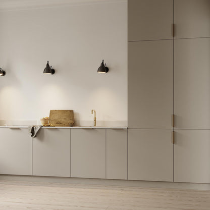 Furnipart Comet Profile Rear Mounted Handle Matt Brass 50mm & 200mm