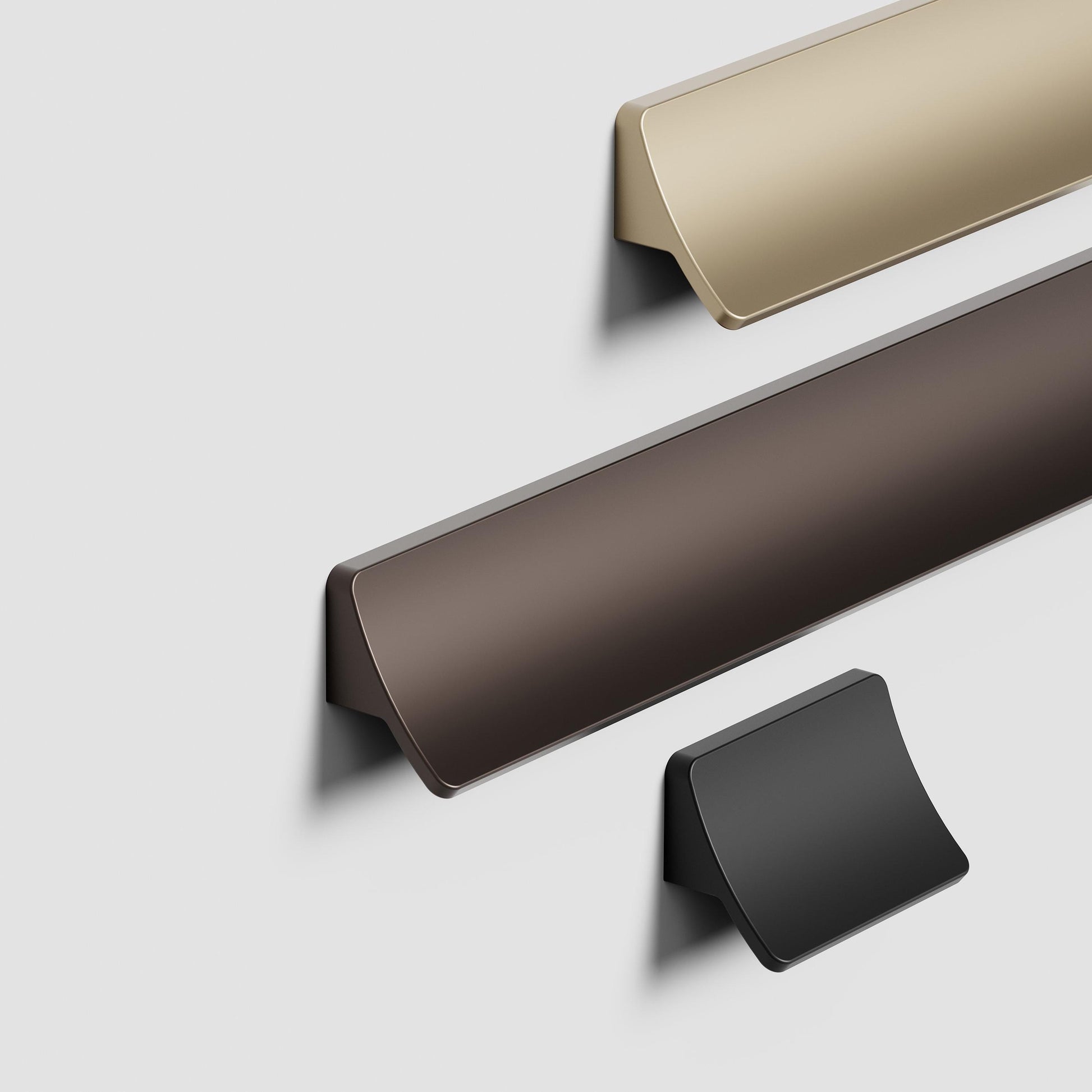 Furnipart Ciel Handle Matt Brass 50mm 200mm & 600mm