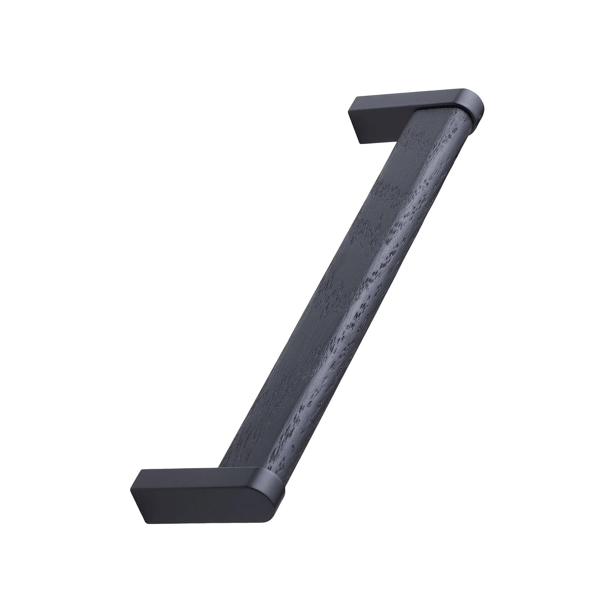 Furnipart Crossing Black Ash Real Wooden Handle & Knob 160mm 320mm